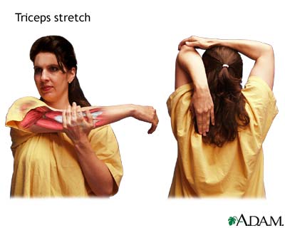 Triceps stretch
