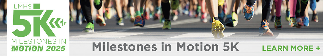 5K Milestones in Motion Walk-Run banner
