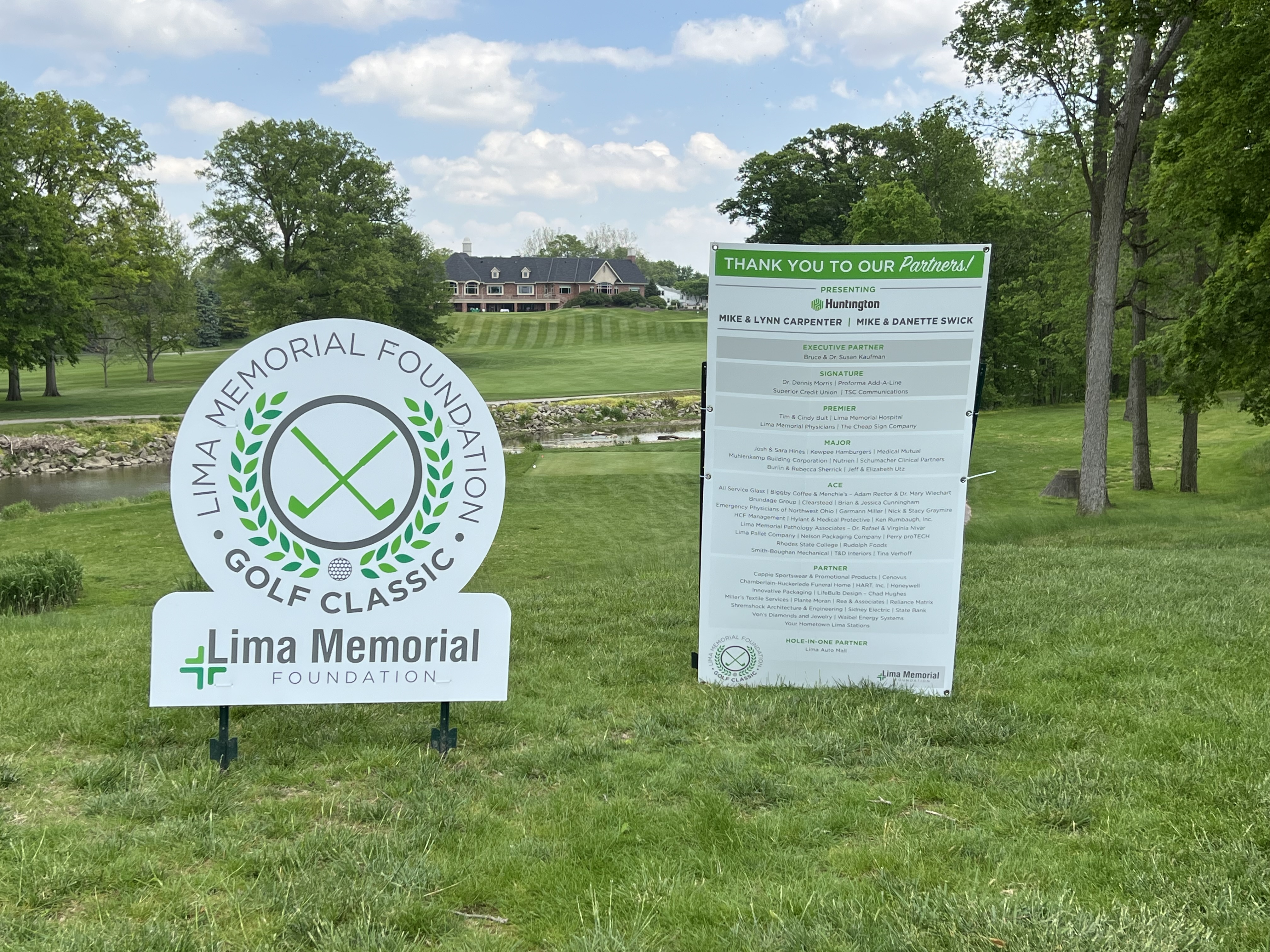 9th hole signs