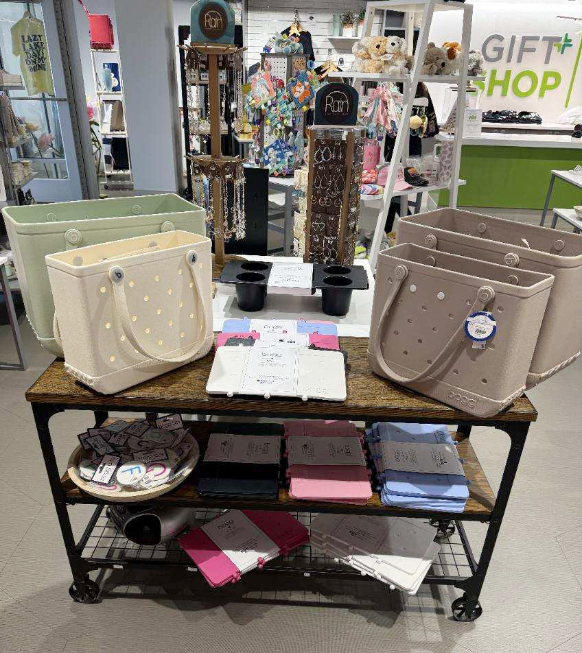 Bogg bag items and jewelry