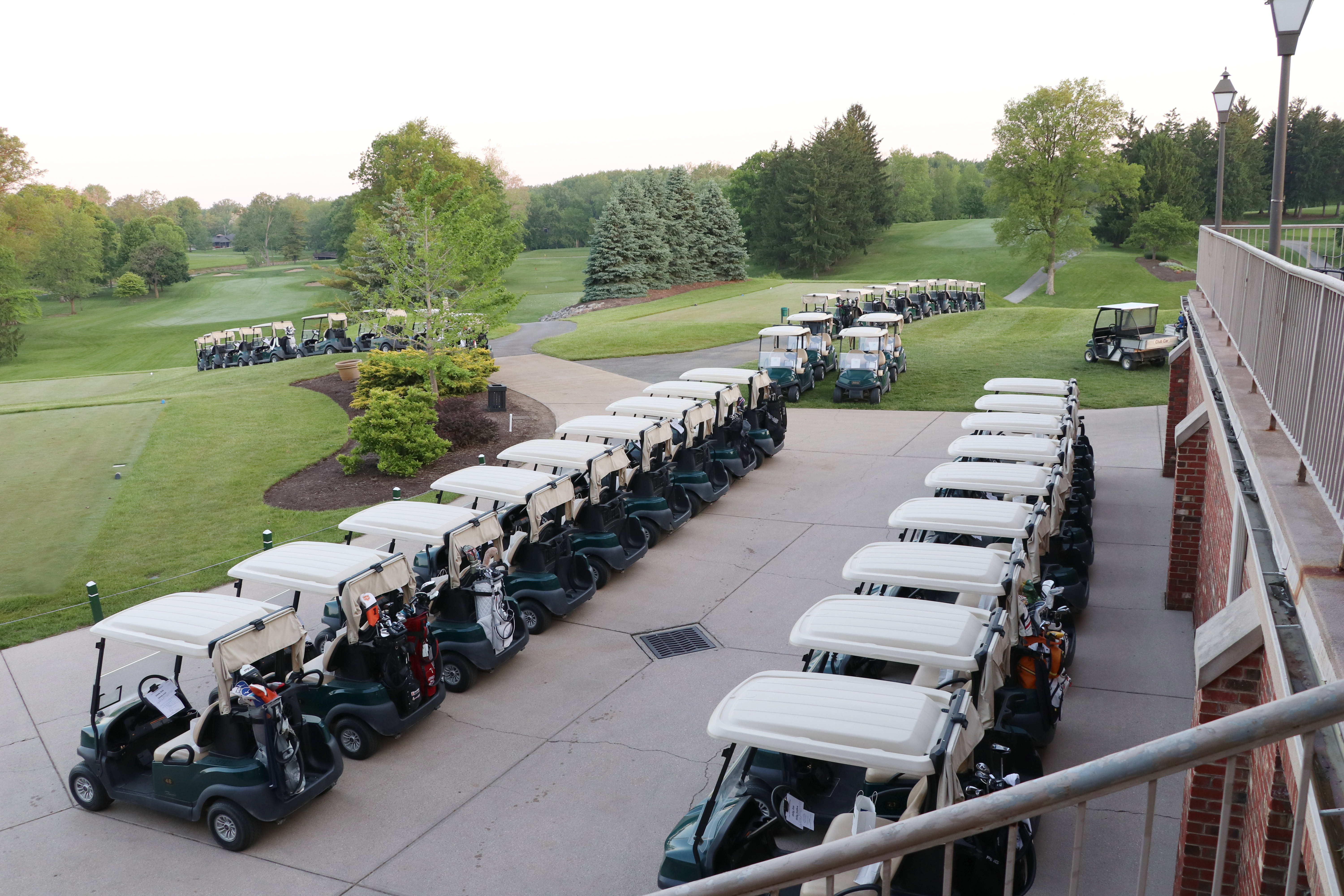 morning golf carts
