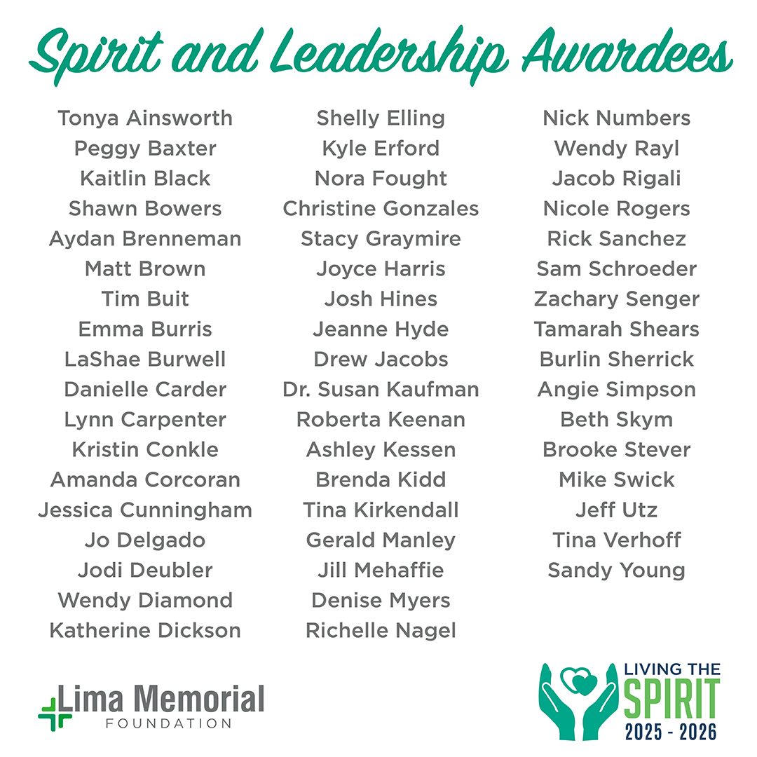 Spirit and Leadership Awards_Names