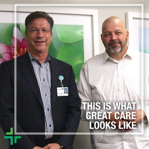 Dr. Lobel and Tim Lewis
